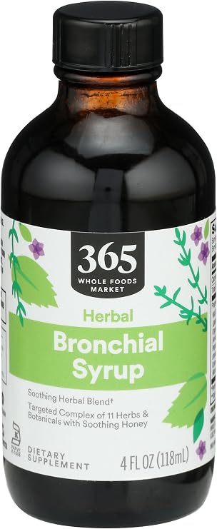 365 by Whole Foods Market, Herbal Bronchial Syrup, 4 fl oz