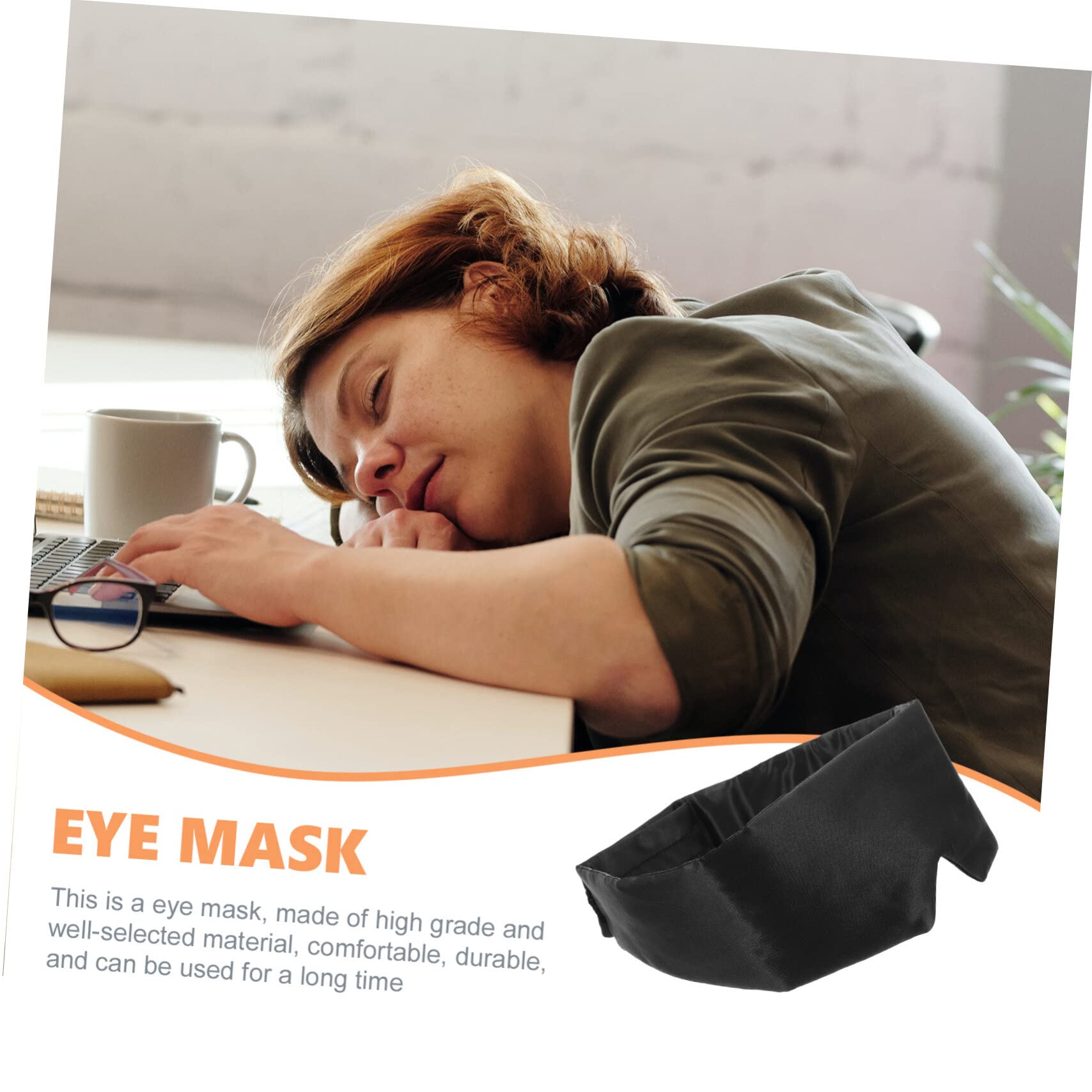 minkissy 5piezas De Sueño De Sombra Para Ojos Antifaz De Viaje Ligero Para Dormir Casa y Acampadas