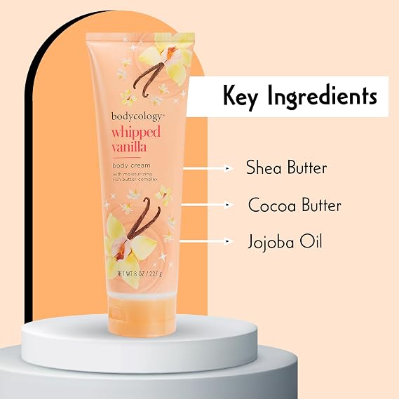 Bodycology Whipped Vanilla Body Cream Women 8 oz