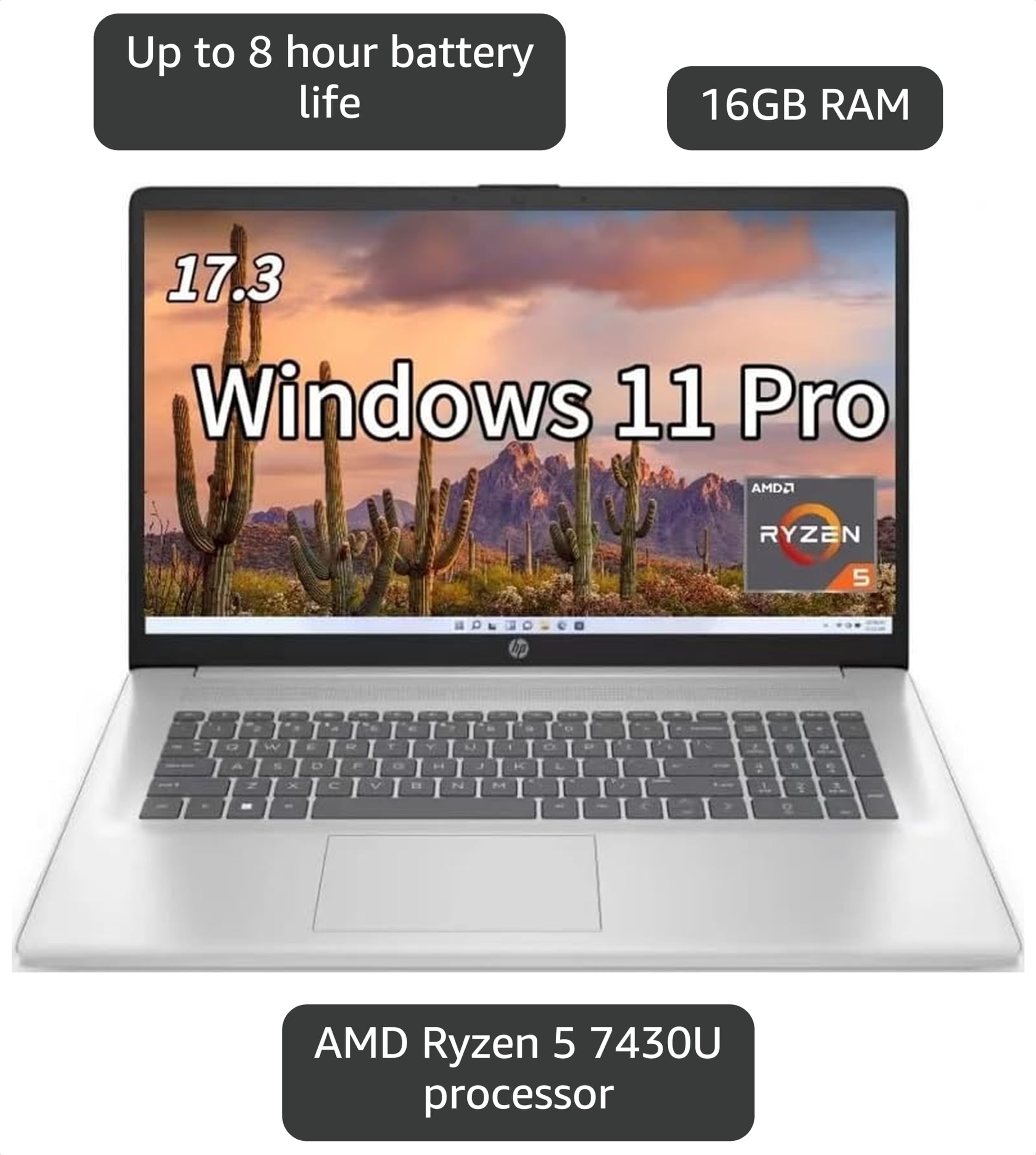 Amazon.com: HP 17 Laptop, 17.3
