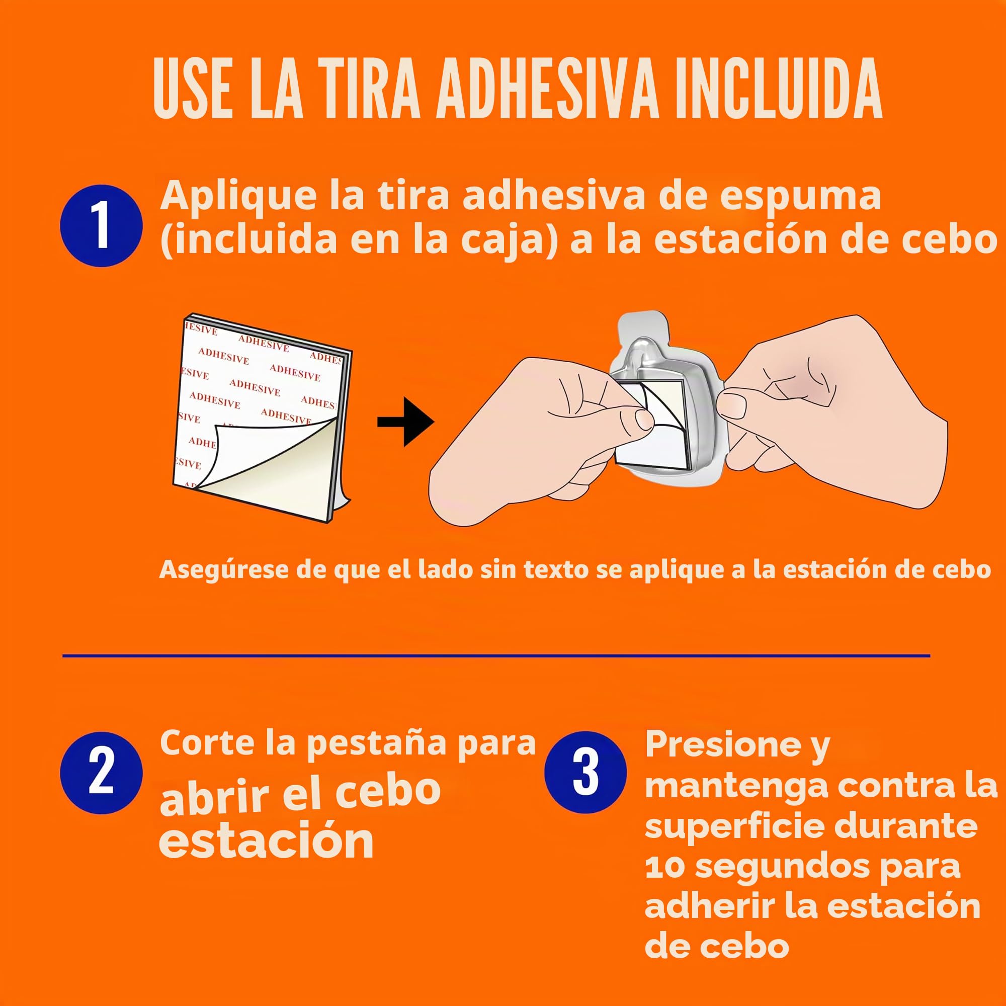TERRO Cebos líquidos para Hormigas para Interiores con Tiras Adhesivas para Cebo Discreto, Trampa para Hormigas Terro y estación de Cebo, Paquete de 4 Unidades, T334B