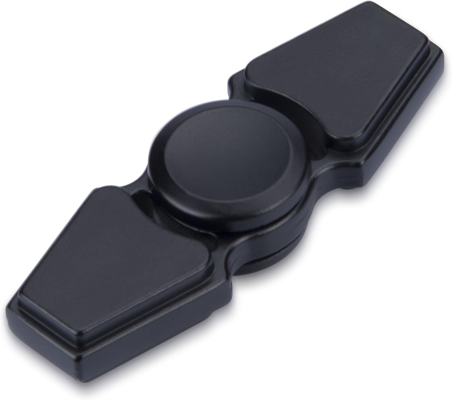 Antsy Labs Boomerang Fidget Spinner, Sensory Fidget Toys for Kids & Adults, Designed for Anxiety and Stress Relief, Party Favors, Birthday Goody Bag, or Stocking Stuffers, Pocket Sized, Black