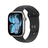 Apple Watch Series 11 GPS + Cellular, Cassa 46 mm in alluminio grigio siderale con