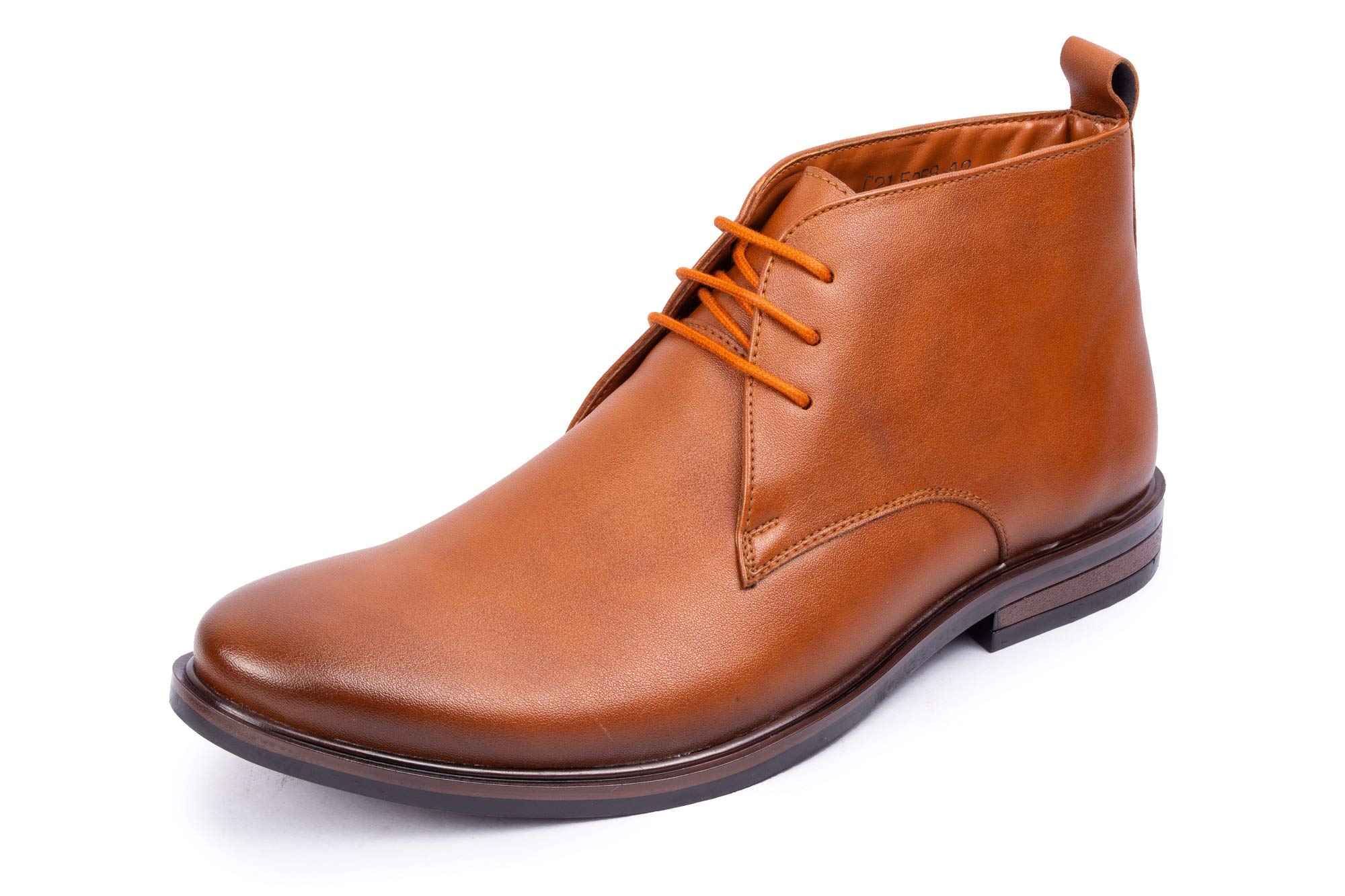 Cliff Fjord 5058 Mens Genuine Faux Leather Lace Up Formal Chukka Boots (Ankle Boot) | 7 UK/IND | Tan (B08DCX8RD5) Amazon Price History, Amazon Price Tracker