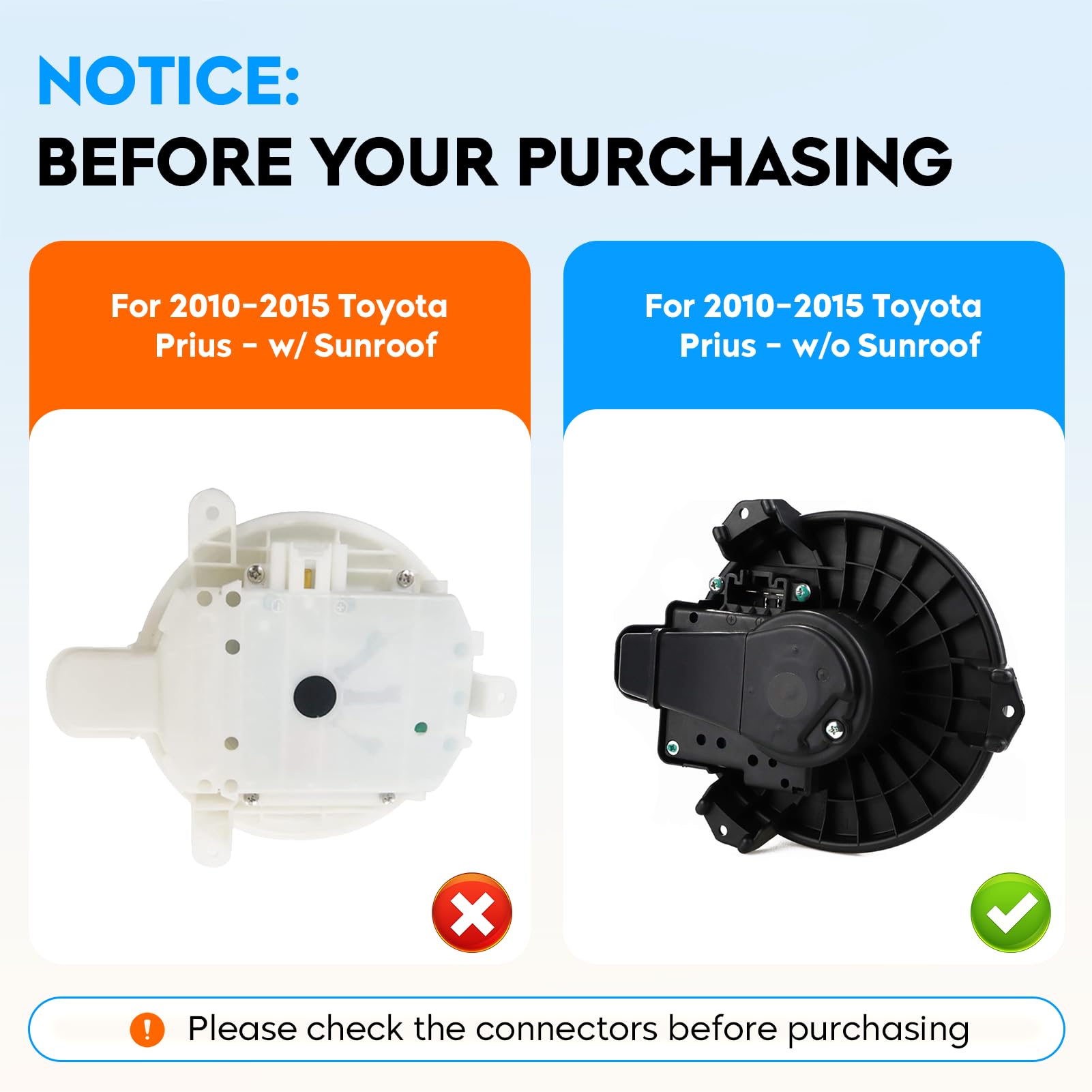 Motore Ventilatore Abitacolo Con Gabbia Per Nissan Versa 1.6L 2012-2019 - Ricambio 700285