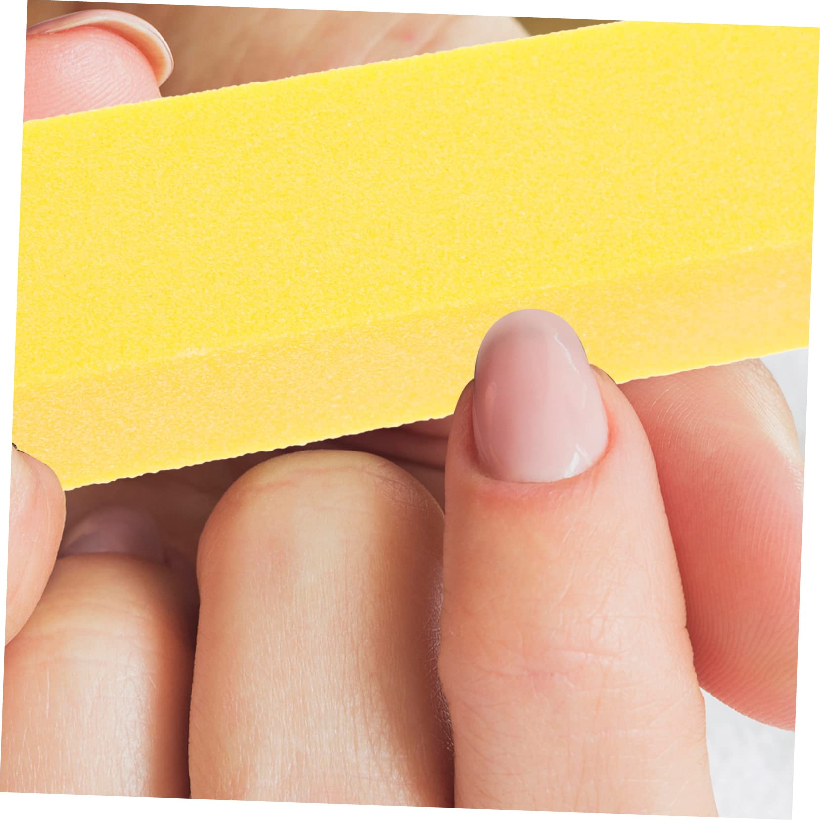 Housoutil 50 Pcs Bloque de parachoques de manicura gel para uñas manicura con de uñas esmalte de uñas Limas de bloque de lima de uñas profesional bloques para lijar uñas clavo