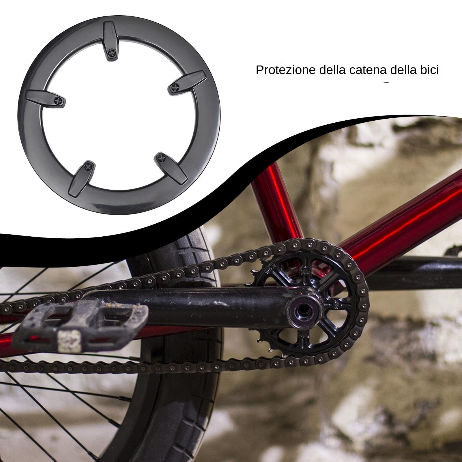 Carter Catena Bici Paracatena Per Bici In PP Copertura Per