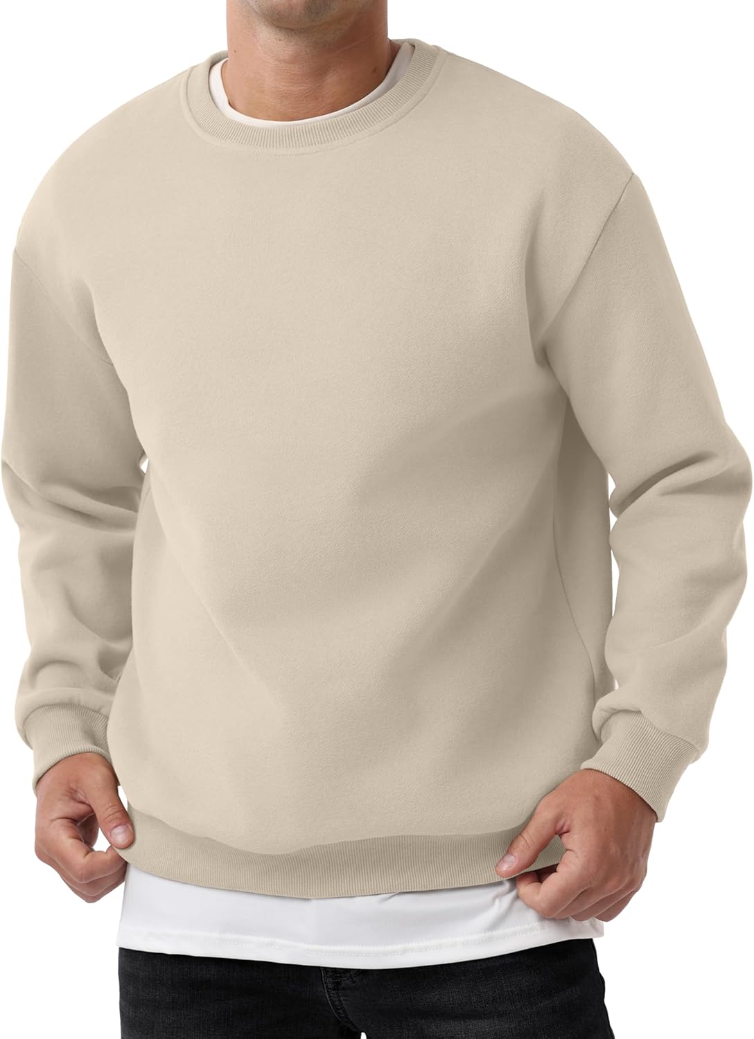 Sailwind Men's Crewneck Casual Sweatshirt Long Sleeve Fashion Cotton Pullovers - Image 4