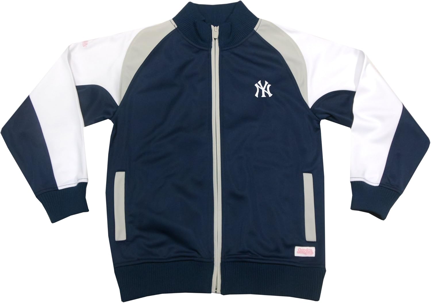 MLB Girl's Mock Neck Track Jacket