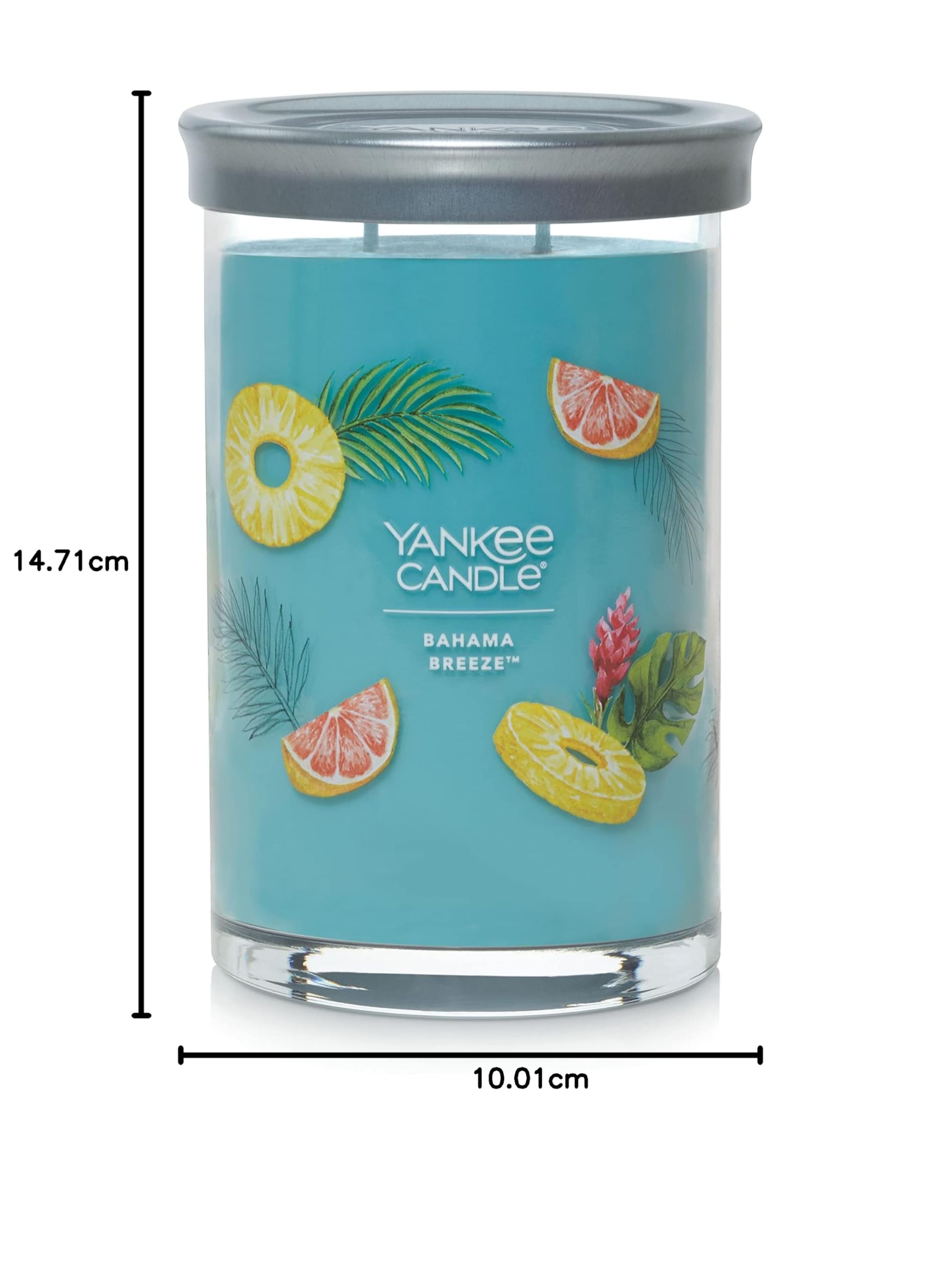 Yankee Candle Bahama Breeze Signature Duftkerze im Glas, groß