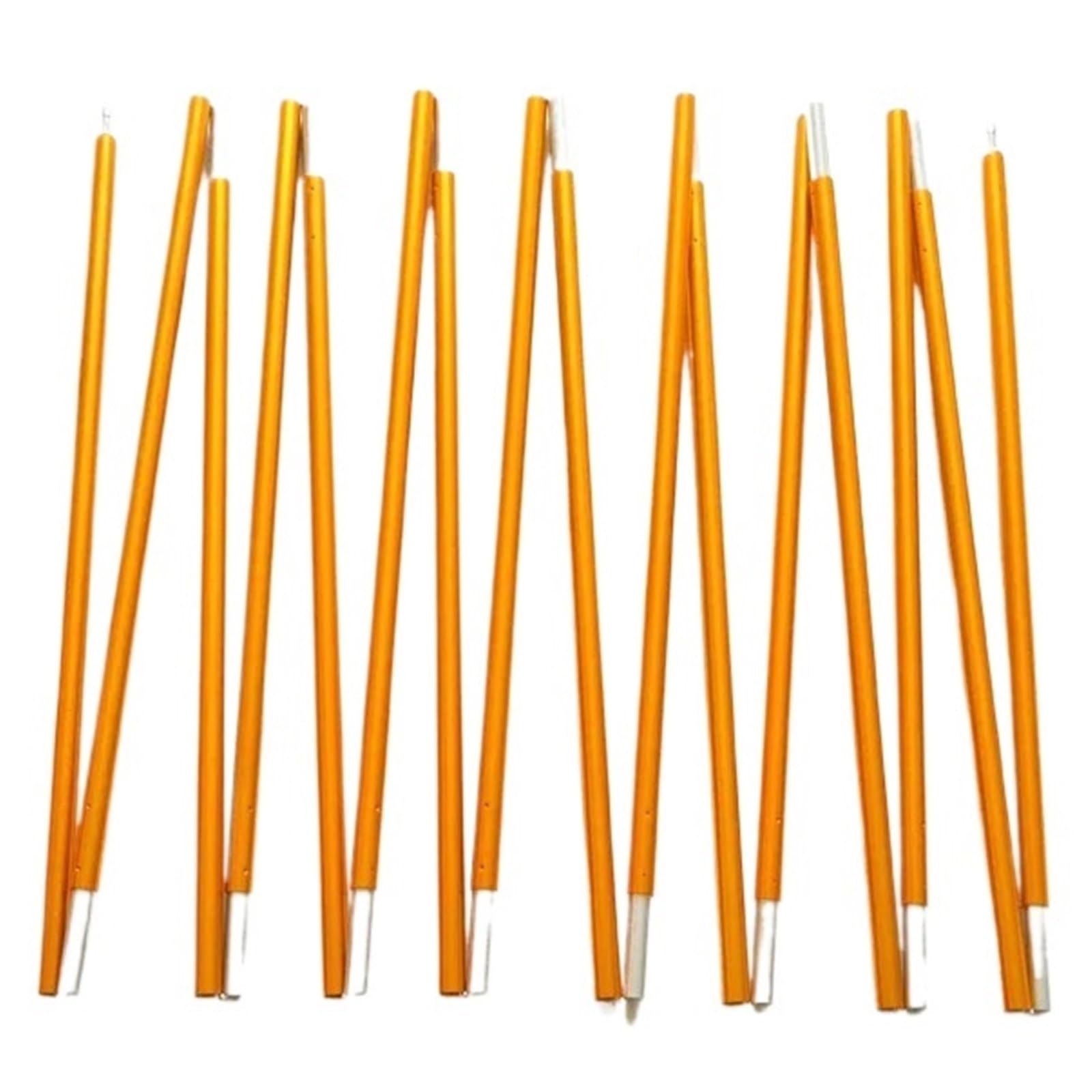 Zeltstange Zeltstangen Aluminium-Zeltstangen Ersatz 11mm 5,4M 5,8M 6,2M Camping Zeltstange Zeltstangen Unterstützung Reparatursatz