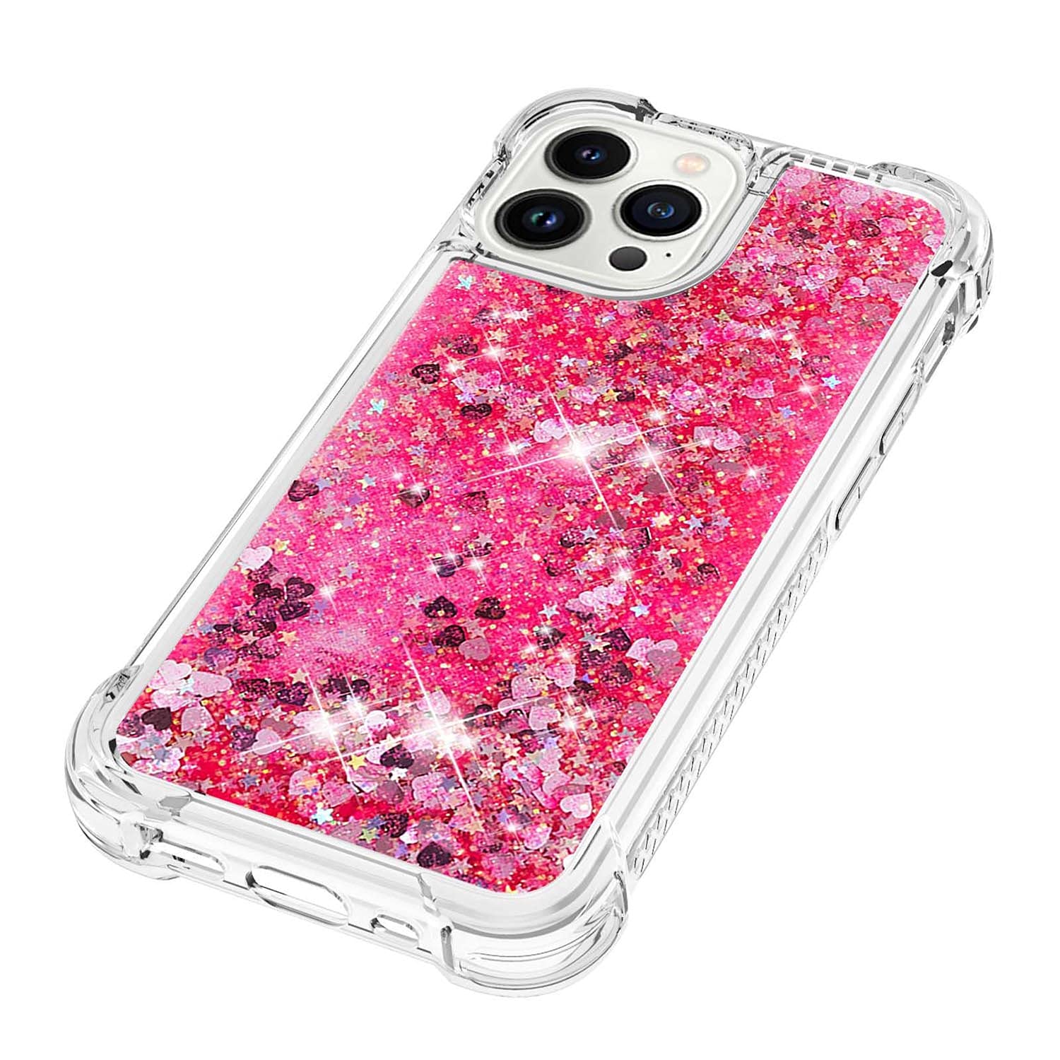 Amazon.co.jp: iPhone 15 Pro 用 ケースキラキラ 液体 流砂 動く