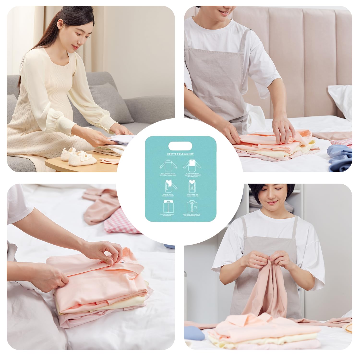 Amazon｜PAVIKE 洋服たたみボード 衣類 シャツ 収納 折たたみボード 