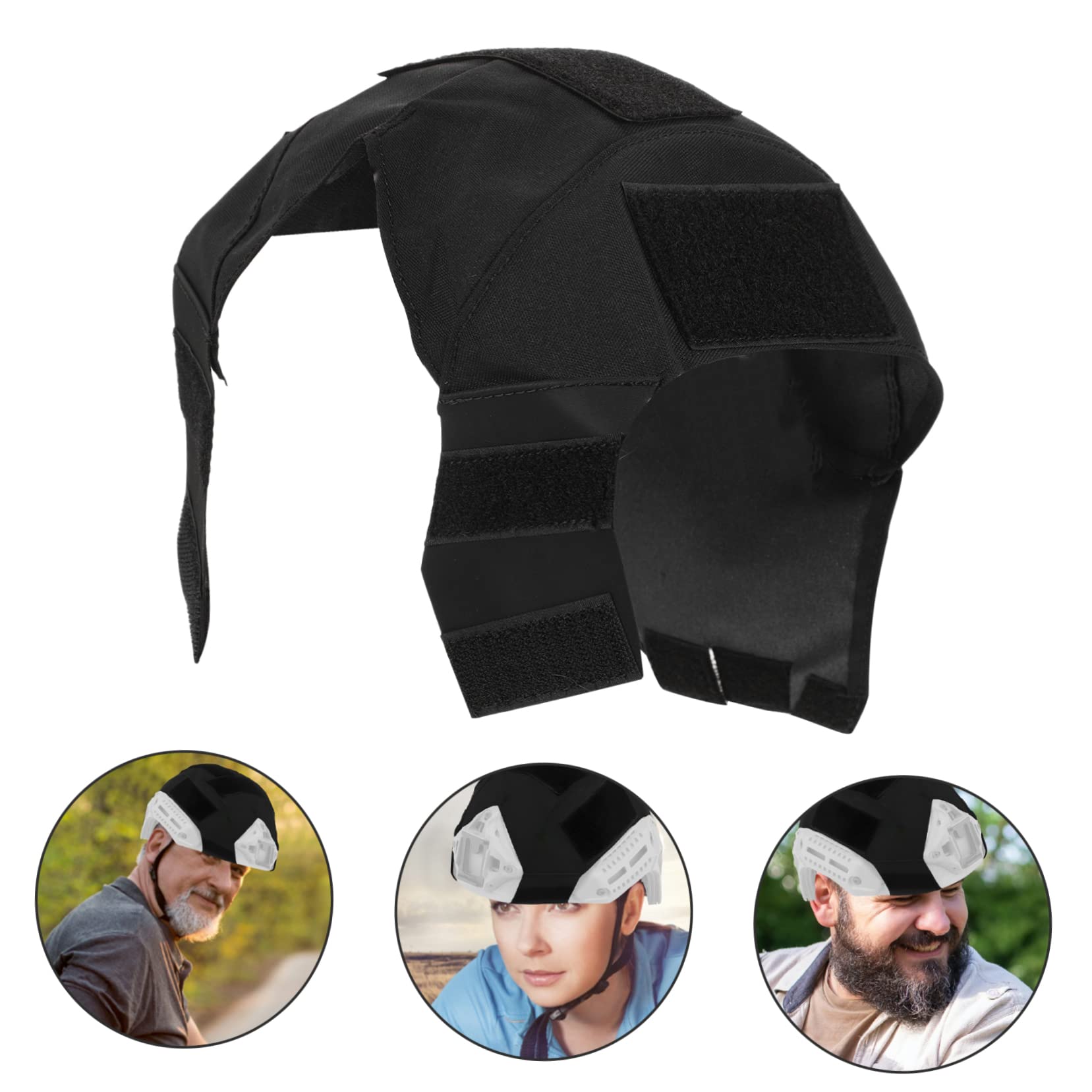 Balacoo Helmet Protective Sleeve DIY Cover Ornament Lightweight Stylish Helmet Accessory for Outdoor Activities
