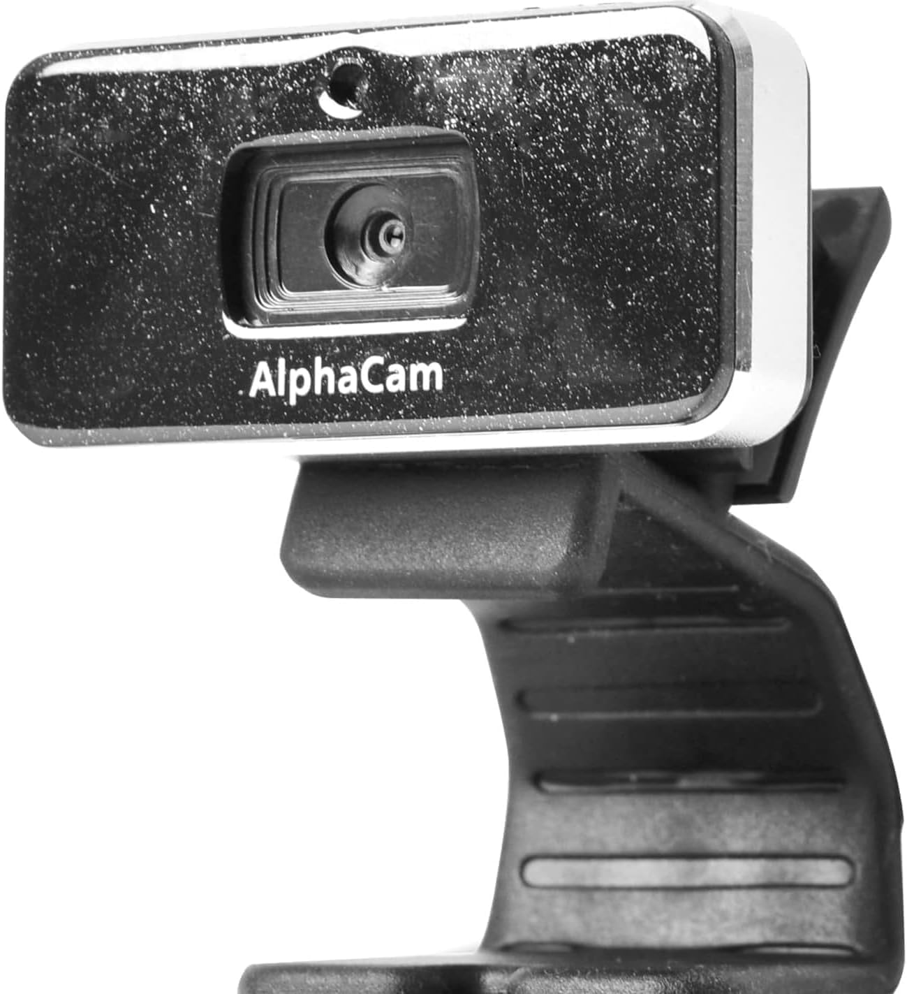 ముందు view of the DataLocker AlphaCam W camera with AlphaCam logo