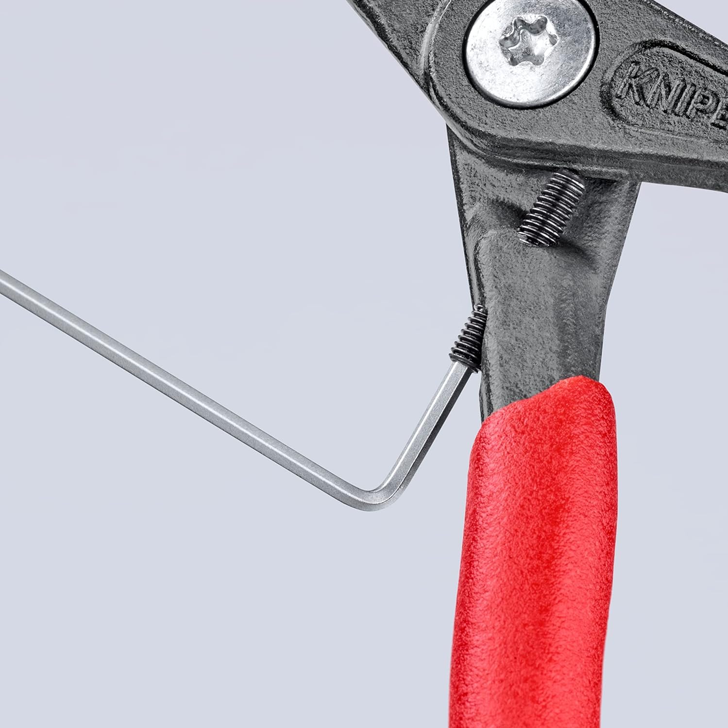 KNIPEX Pinza di precisione per anelli di sicurezza per anelli di, 48 41 J11 | sicurezza interni a fori rivestiti in resina