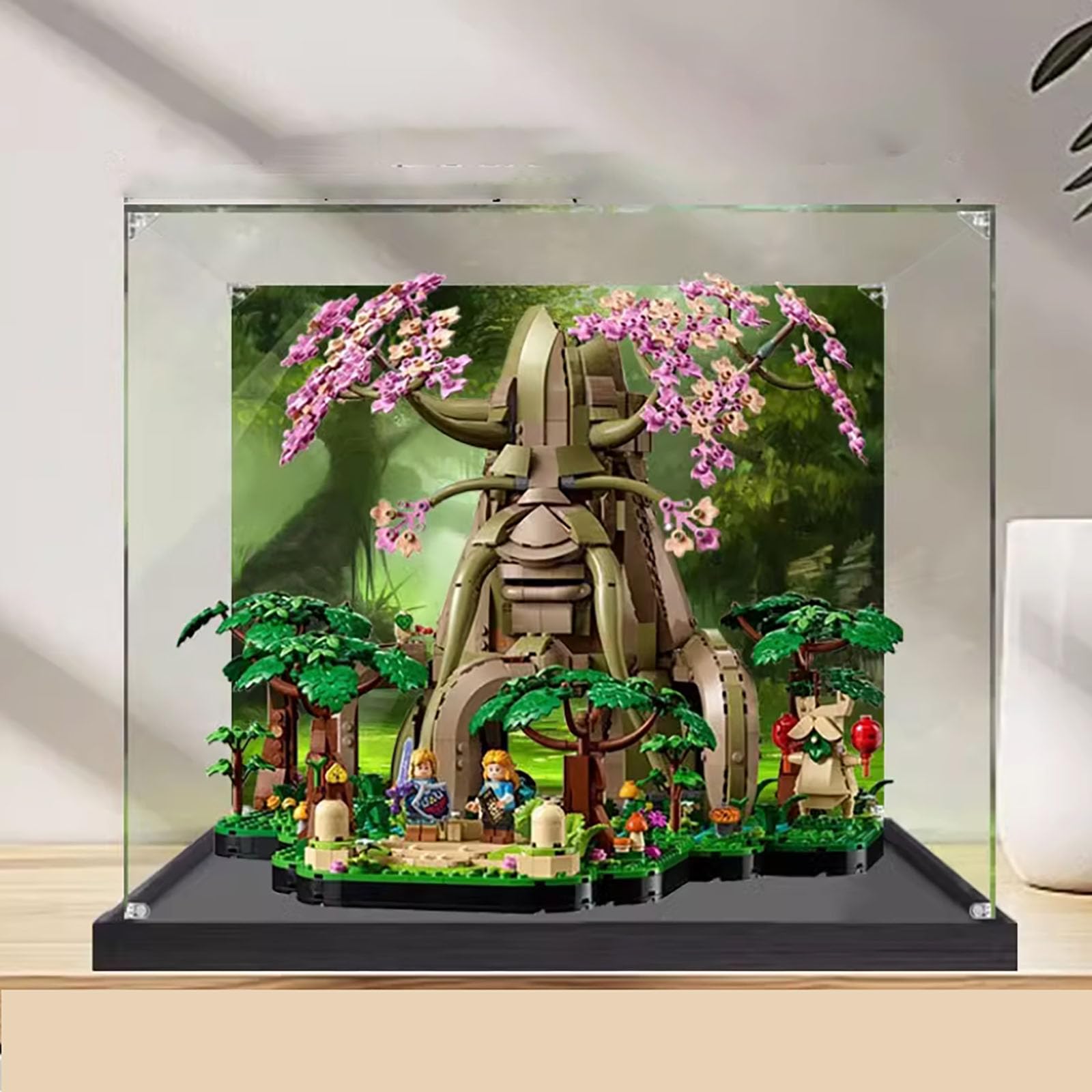 彫刻・オブジェ trueiin SONNIES Acrylic Display Case for Lego 77092 The Legend of Zelda