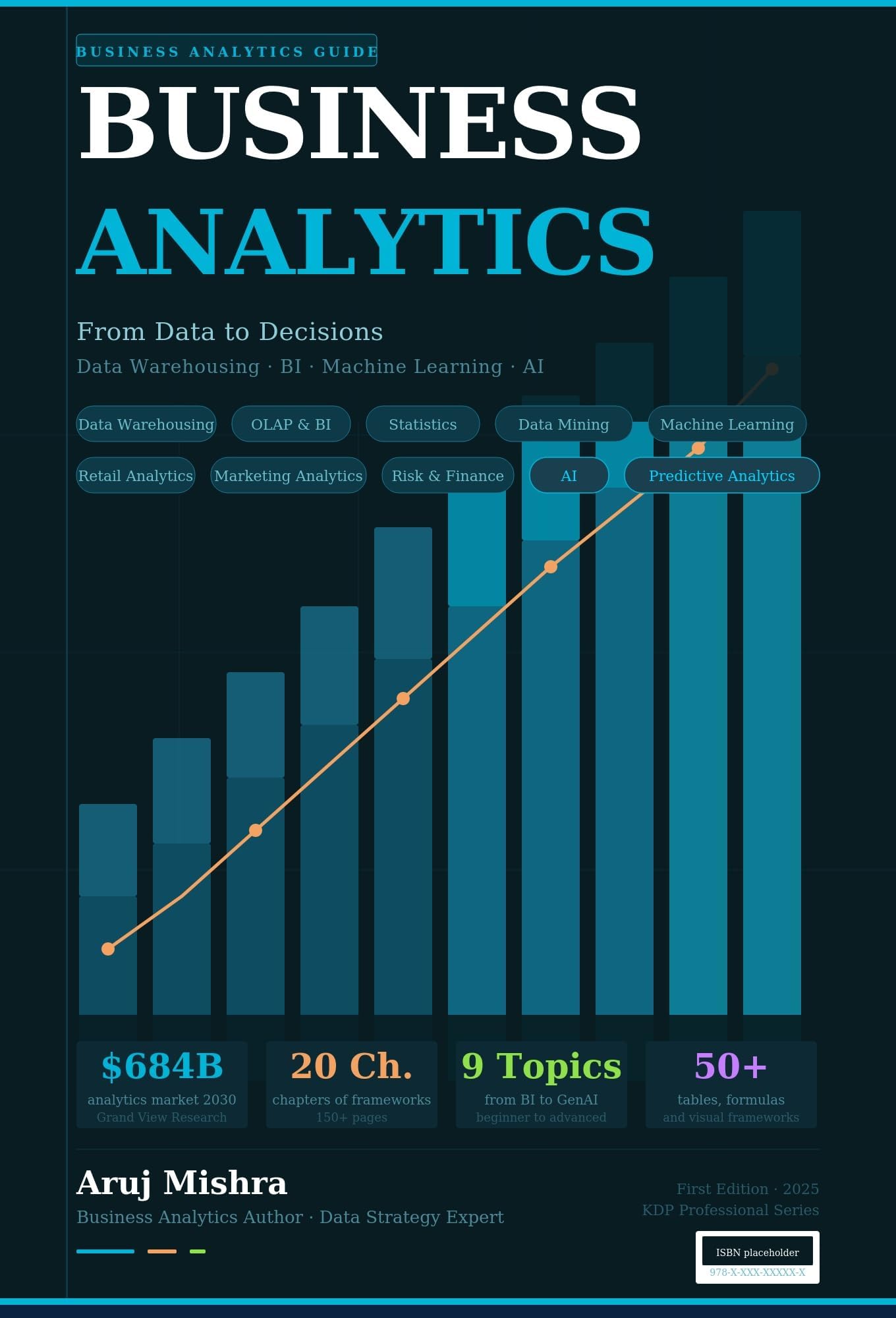 Business Analytics: The Complete Guide to Data Analysis, Business Intelligence, Data Mining: Master Data-Driven Decision Making with Analytics, Dashboards, Machine Learning, and Real Business Case