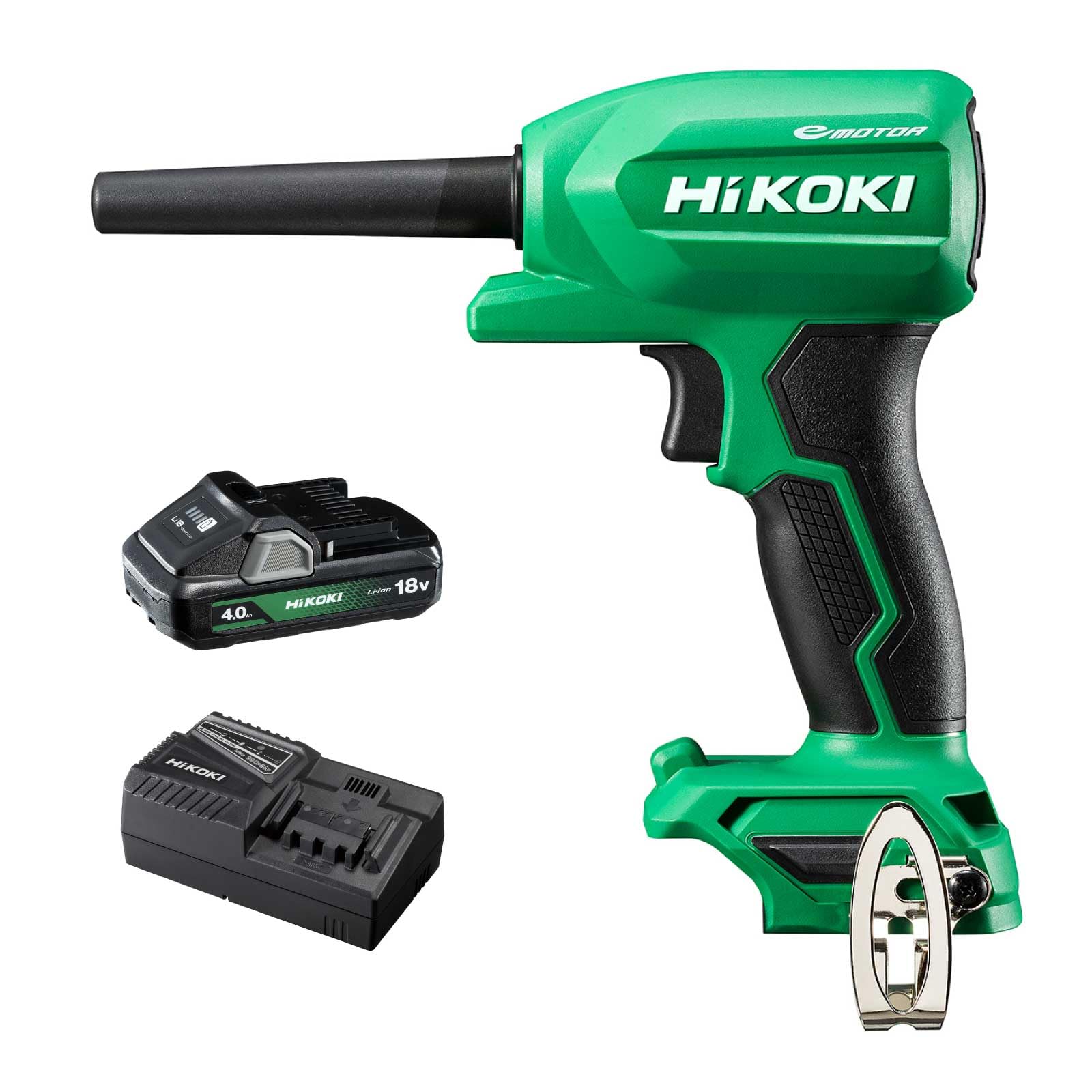 Amazon | HiKOKI(ハイコーキ) 18V充電式エアダスター RA18DA(NN) +