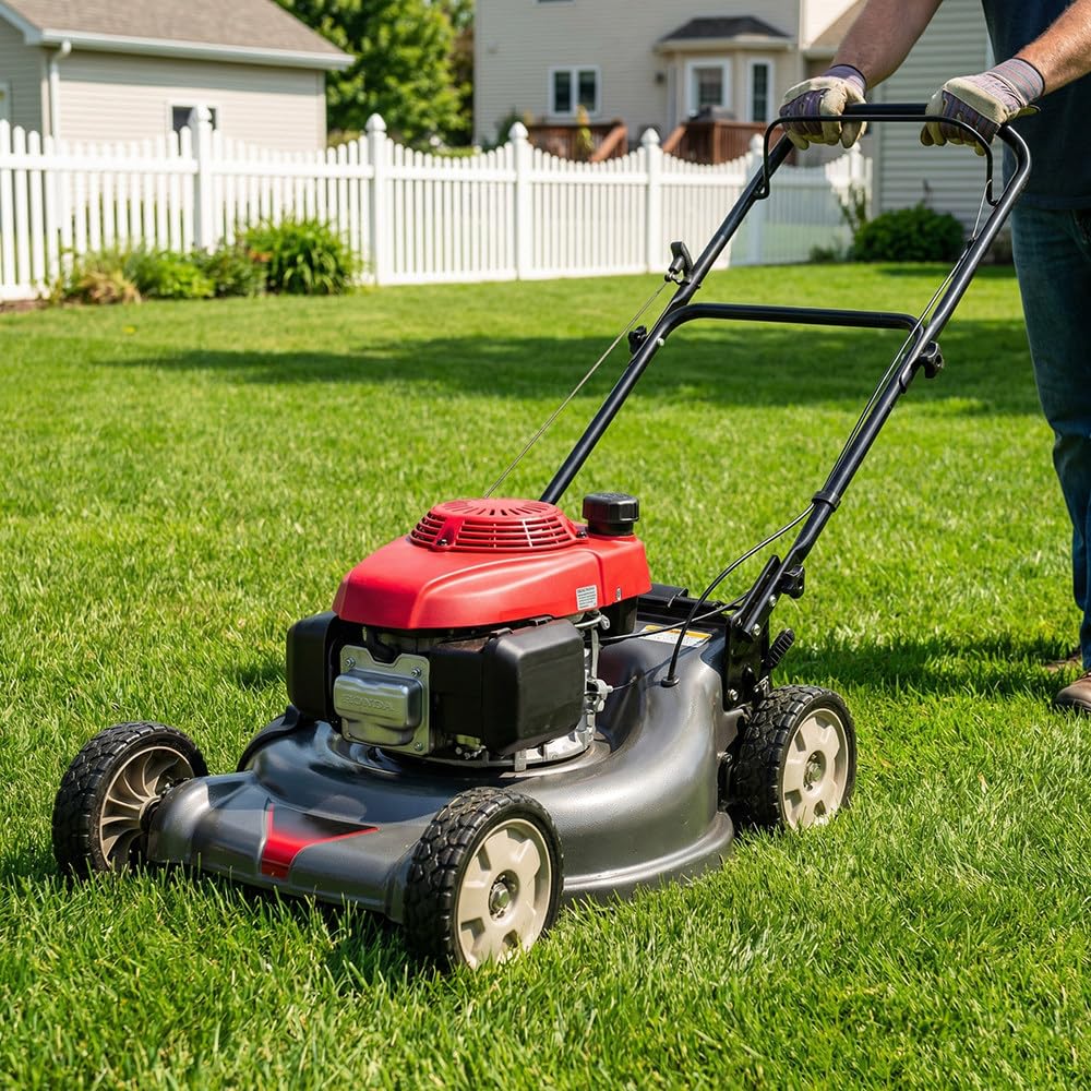 Cortacésped A Gasolina Autopropulsado 3 En 1 De 21",160Cc,Chasis De Aleación De Aluminio,Ajuste De 3 Velocidades,Motor De 4 Tiempos,3200Rpm,para Uso Residencial En Patios Y Jardines