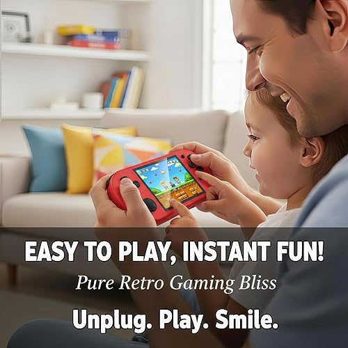 Miniatura 2 de Consola de juegos portátil de 16 bits, pantalla HD de 3 pulgadas, juegos retro 300 en 1, reproductor de videojuegos clásico portátil para niños y