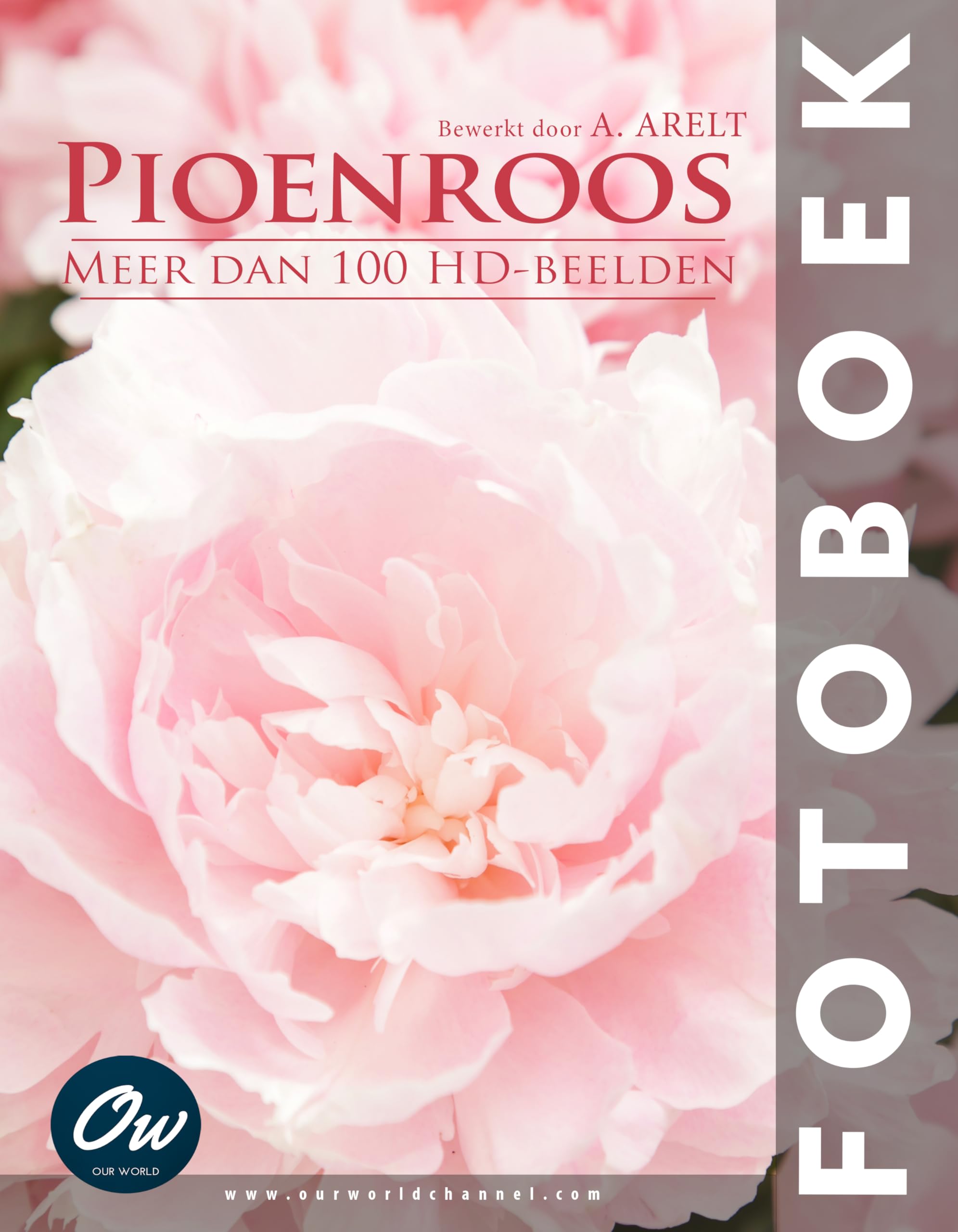 Pioenroos Fotoboek livre photo pivoines botanique jardinage édition hollandaise