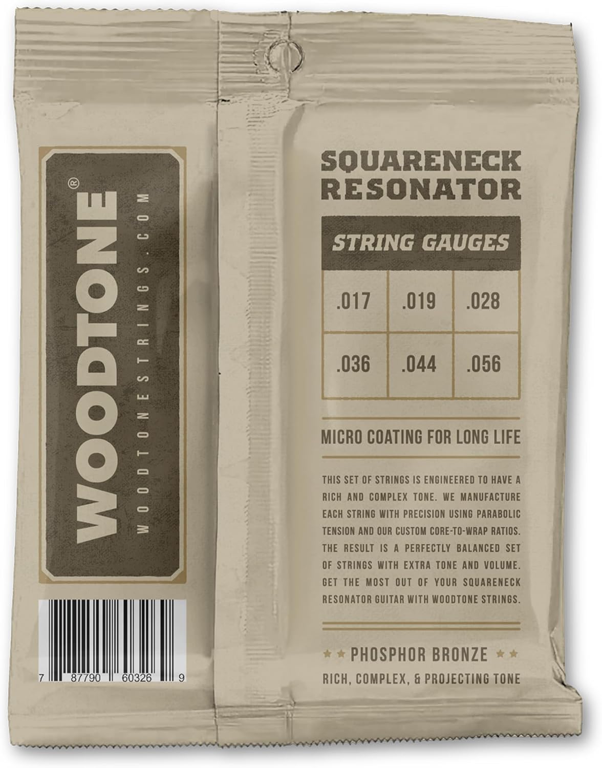 Squareneck Resonator "Dobro" Guitar Strings (3-Pack)