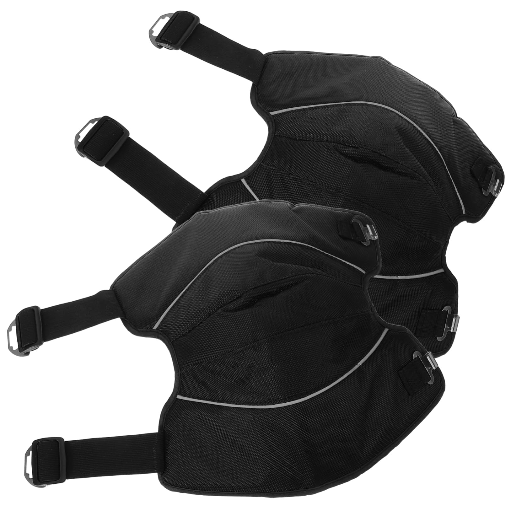 10piezas Rodilleras Ajustables Para Motocicleta y Ciclismo Protección Cómoda y Resistente Para Actividades Al Aire Diseño Ergonómico Material Resistente