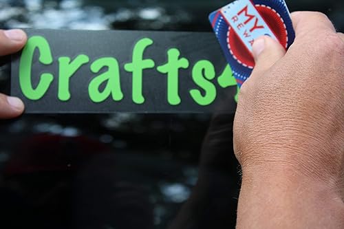 Miniatura 5 de Personalized Name Vinyl Decal Sticker in Honey Script Font Choose your Color