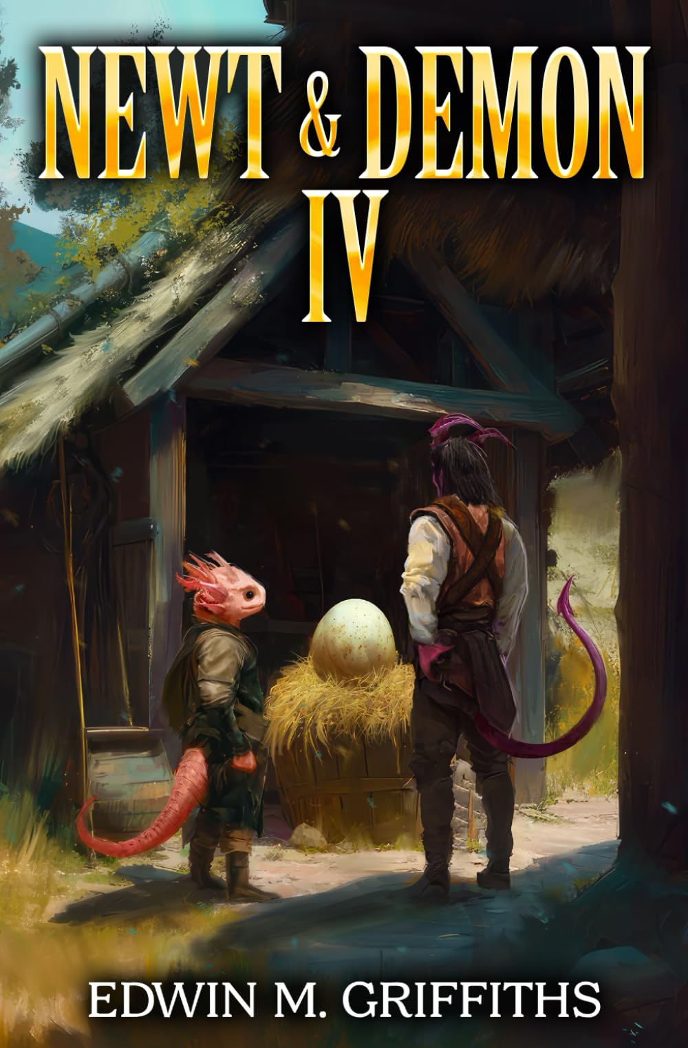 Newt and Demon 4: A Low-Stakes Cozy Fantasy LitRPG