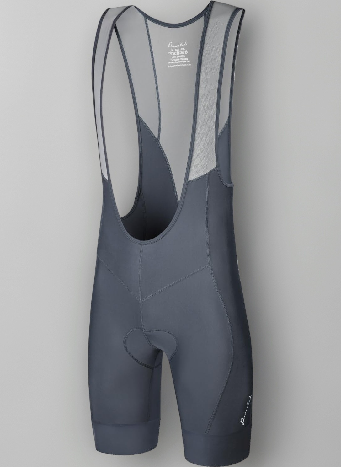 Przewalski Men’s 3D Padded Cycling Bike Bib Shorts, Bicycle Biking Bib Shorts