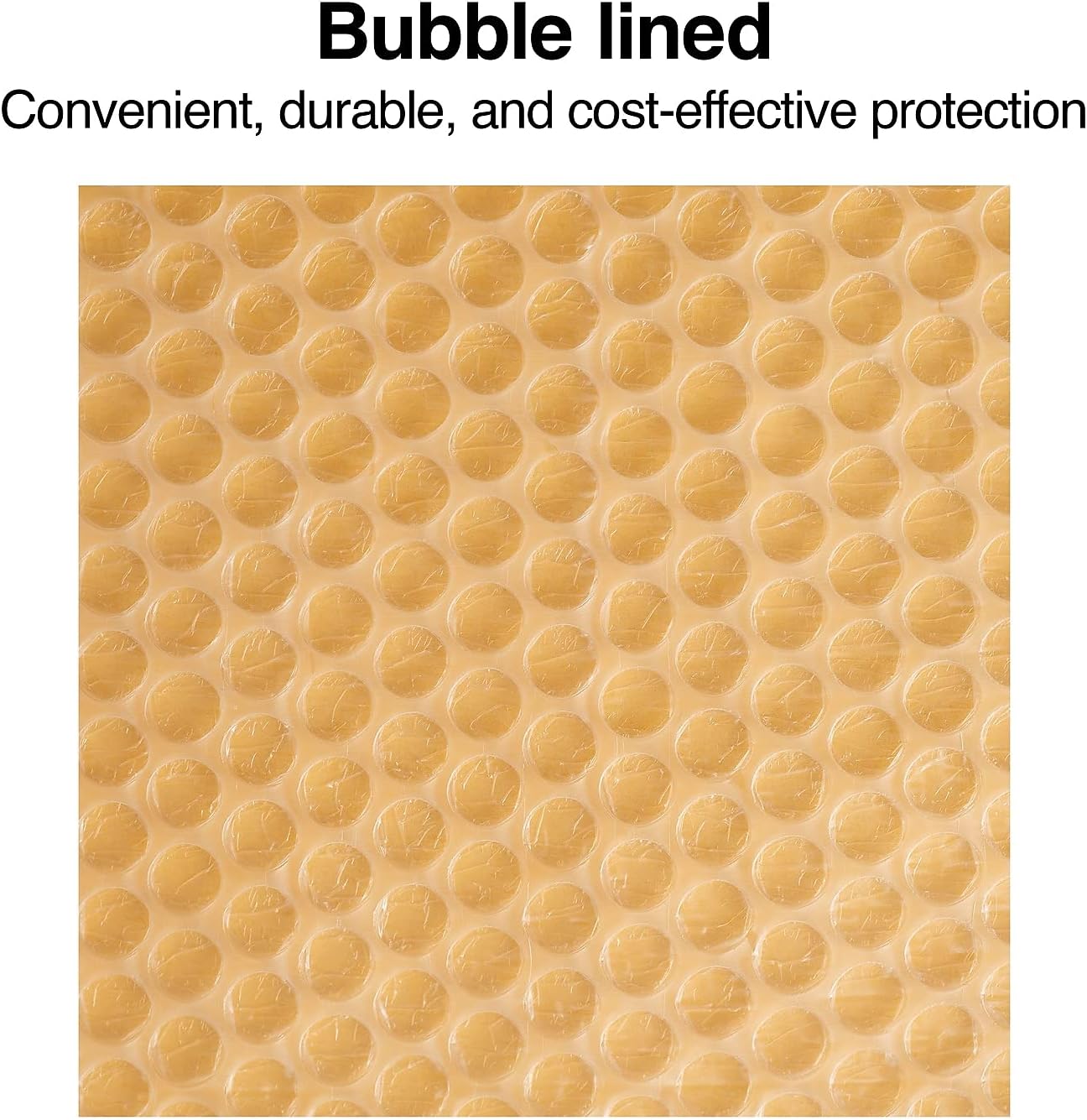 Staples Kraft Bubble Mailers, #2 Size, 8.5” x 11” — 100/Carton