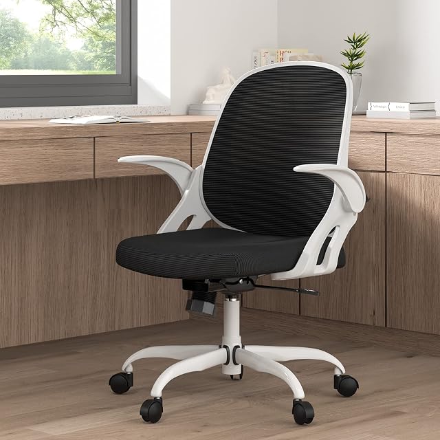 Home Office Chair Work Desk Chair Comfort Ergonomic Swivel Computer Chair Breathable Mesh Desk Chair Lumbar Support Task