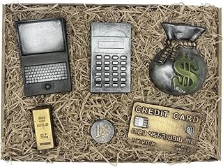 Schokolade Banker Geschenkset – Schokoladen Geschenk für Bankkaufmann & Investmentbanker – Lustige Geschenkidee für Finanzen & Geldanlage – Tresor Geschenkbox