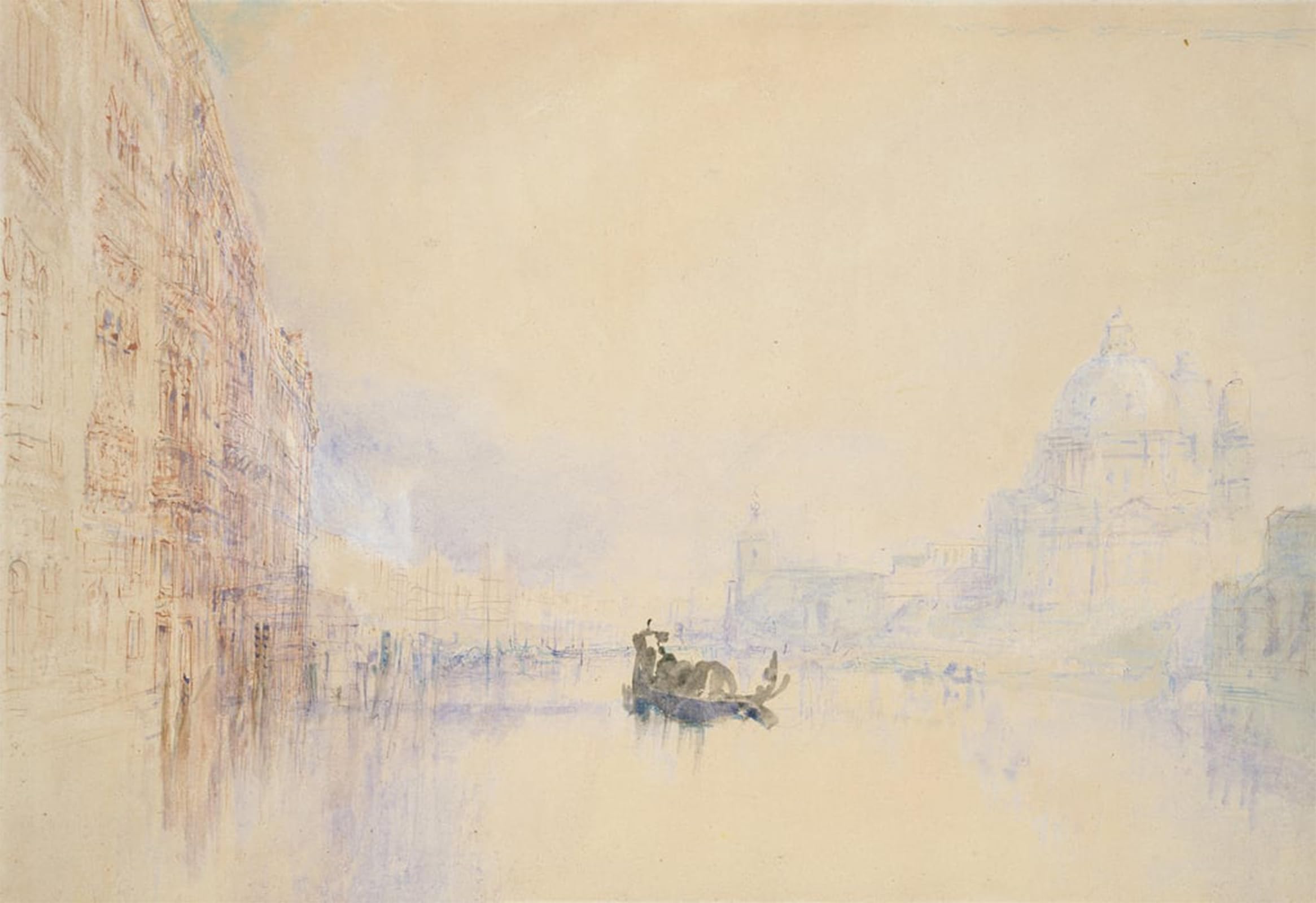 SERENDIPITP Aesthetic Poster Photo Wall Print Retro Picture the Grand Canal by Mallord William Turner Modern Wall Artwork for Home Decor 60x90cm