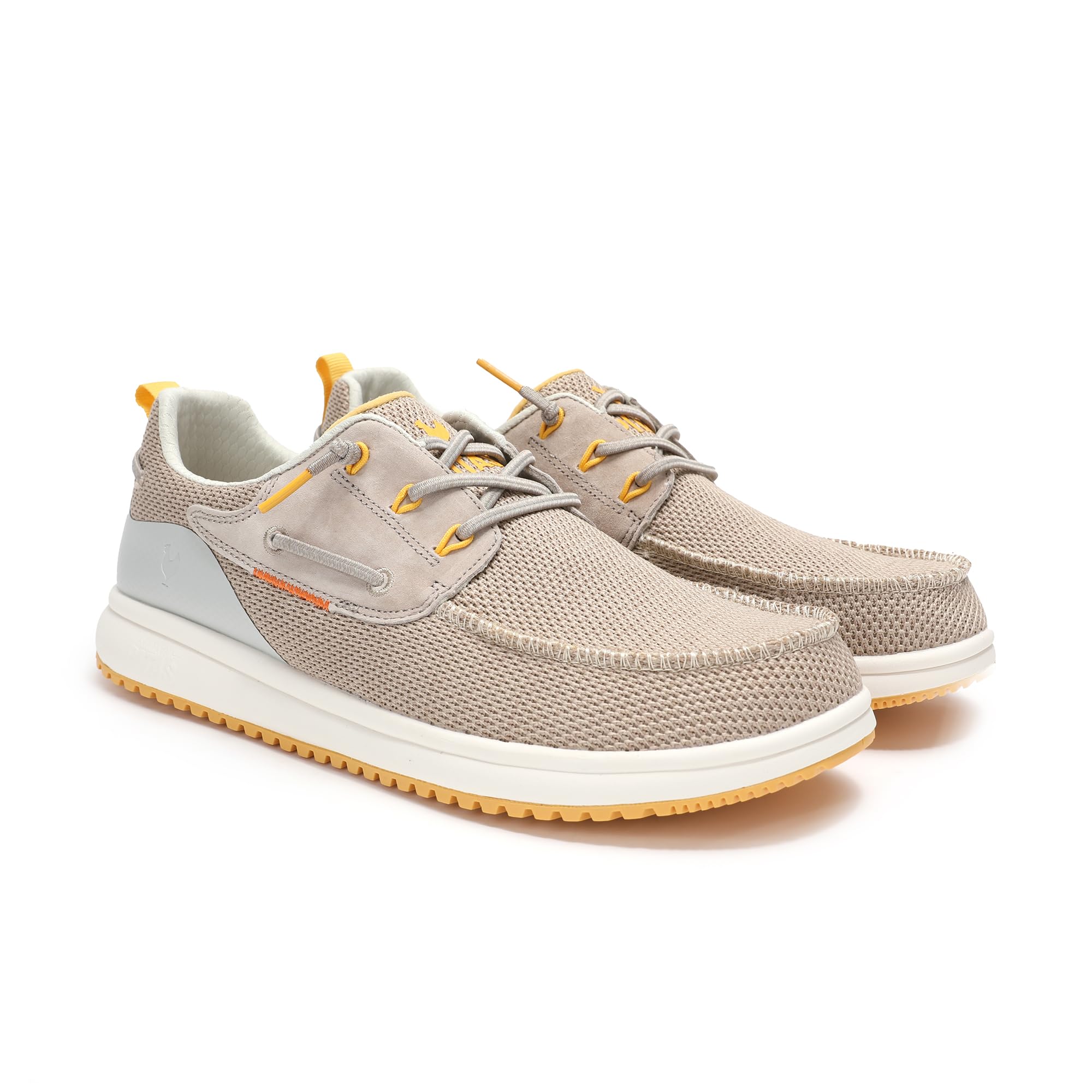 Pitas | bay | Mocassini Uomo per L'Estate | Scarpe da Barca Estive | Sportive Uomo | Sneakers | Scarpe Walkinpitas | Beige 43