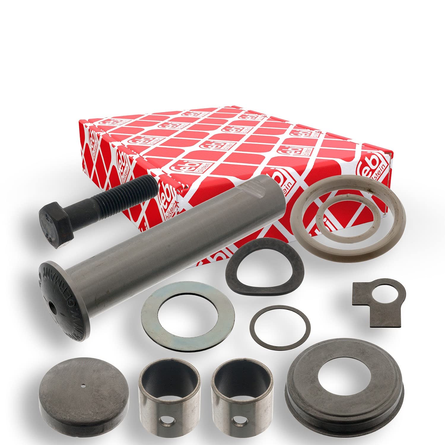 Febi bilstein 01633 Kit d'assemblage, levier de déviation | Compatible avec: VW TRANSPORTER T1 Bus, TRANSPORTER T1 Kasten, TRANSPORTER T2 Bus, TRANSPORTER T2 Kasten