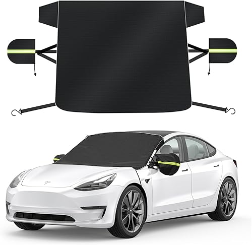 Miniatura 8 de Cubierta para parabrisas de automóvil para hielo y nieve, protege y mantiene el parabrisas limpio fundas para parabrisas para niebla, heladas, hielo