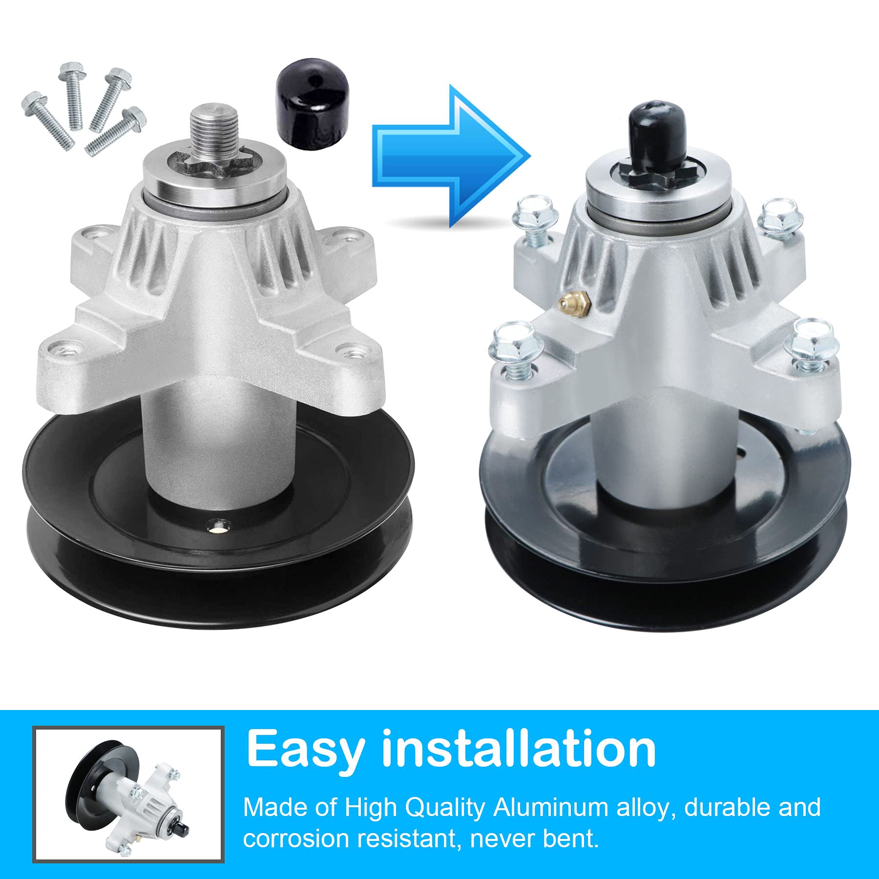 D 50　⑥ Amazon.com : 3 Pack 618-04125A Mower Spindle Assembly RZT 50