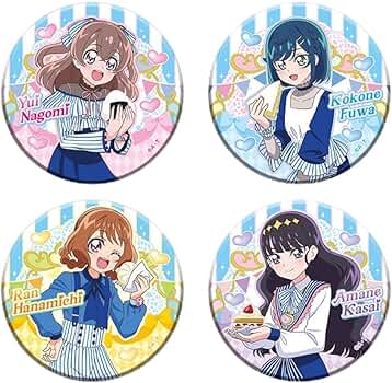 超レア★デリシャスパーティ♡プリキュア@Loppi限定缶バッジセット 超レア☆デリシャスパーティ♡プリキュア@Loppi限定缶バッジ