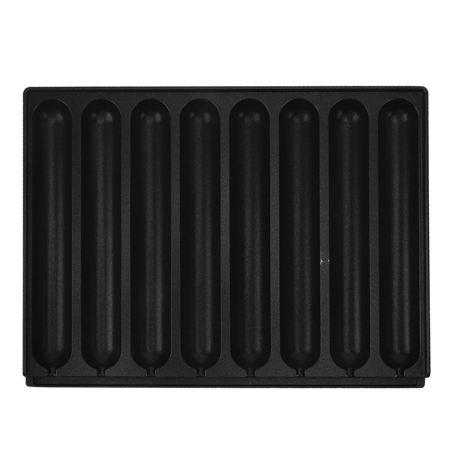 generic Aluminum Alloy Sausage Roasting Tray, 8 Roller BBQ Grill Tray for Camping and Family Dining, Portable and Easy Sausage Machine