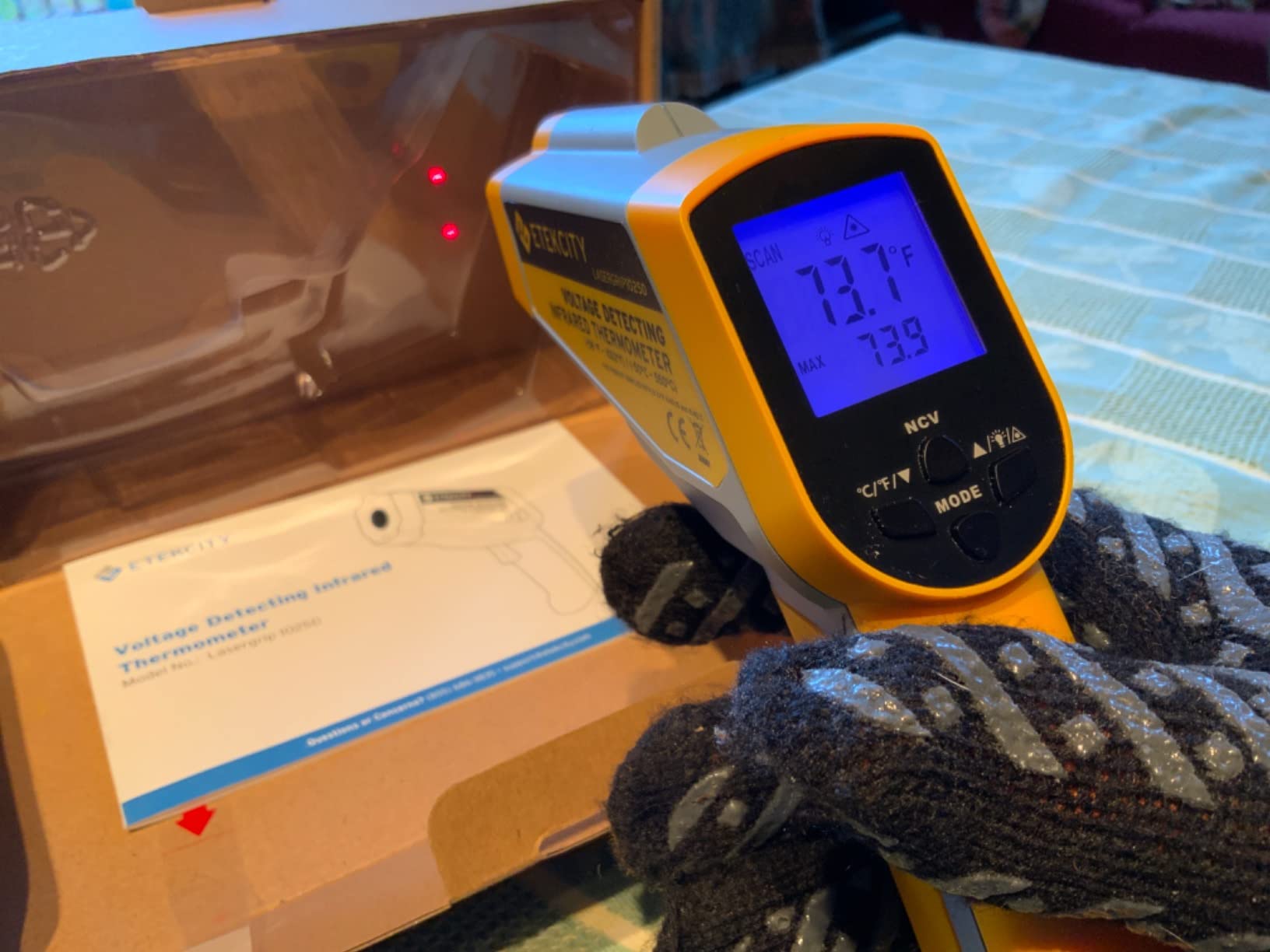 8/mo Finance Etekcity Infrared Thermometer 1025D (Not for Human