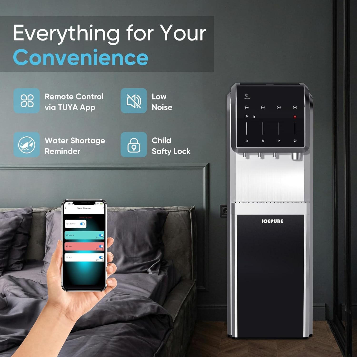 Remote Control via TUYA App