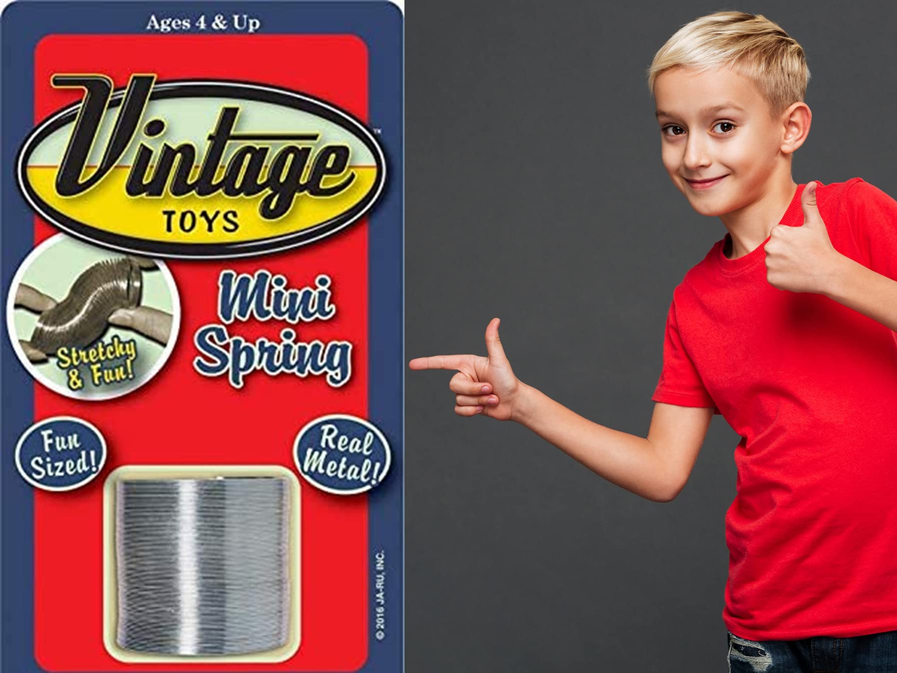 知育玩具 spring2 Amazon.com: JA-RU Mini Metal Spring Toy (2 Coil Spring