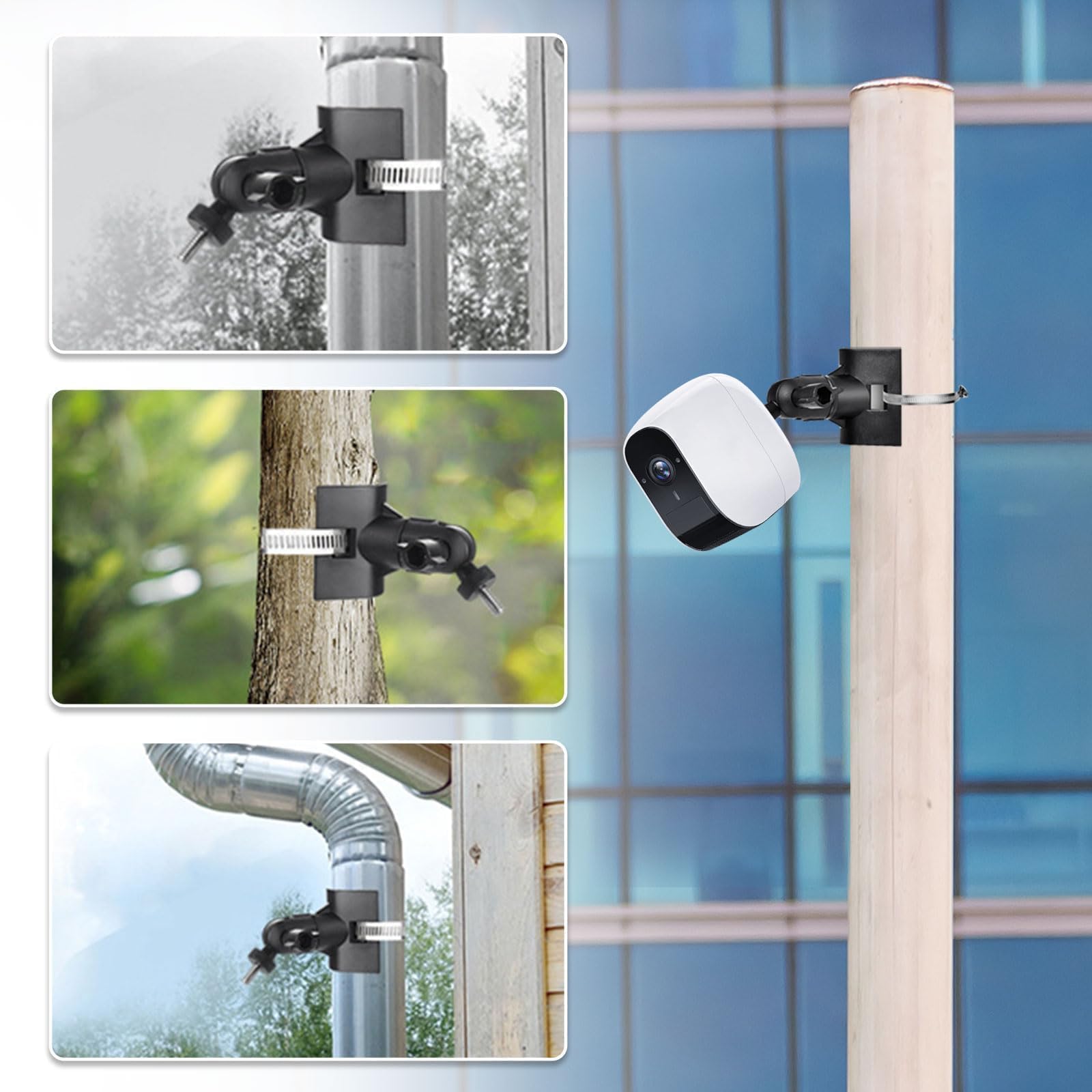 Universelle Kamerahalterung Für Überwachungskameras - Mast Halterung Für Arlo, Wyze, Eufy