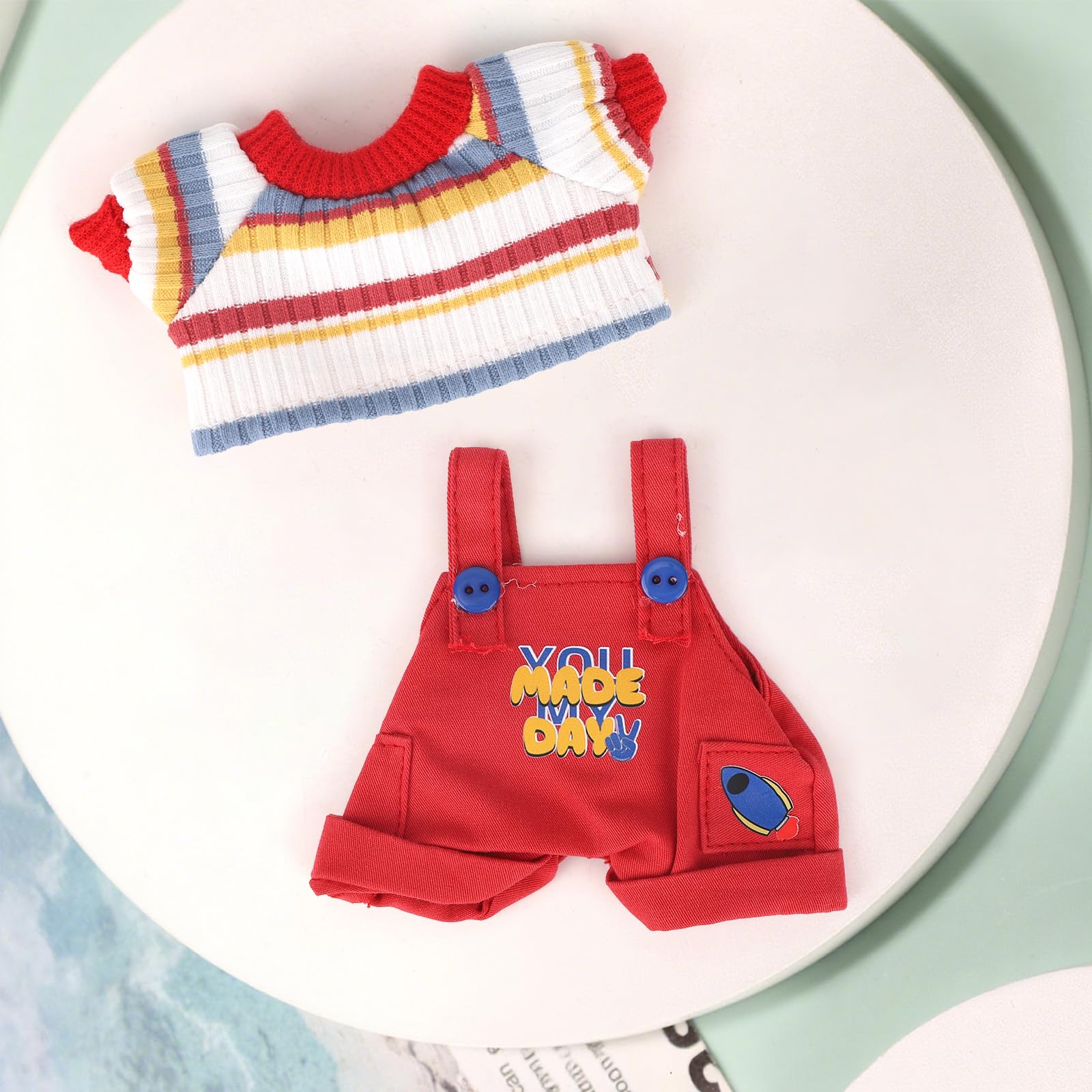 Goktvai Doll Clothes Set for 17cm Dolls - Image 4