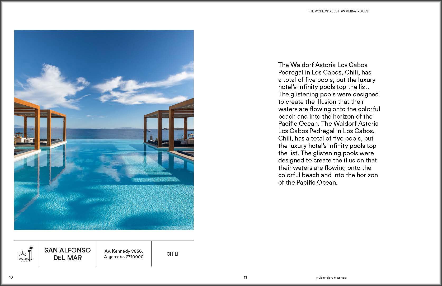 Swimming Pools /anglais: The World's Best