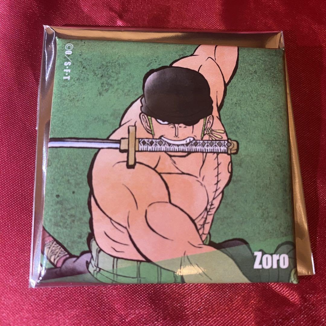 ワンピース ゾロ スクエア バッジ Amazon.co.jp: ワンピ ース ONEPIECE マルイ スクエア 缶バッジ