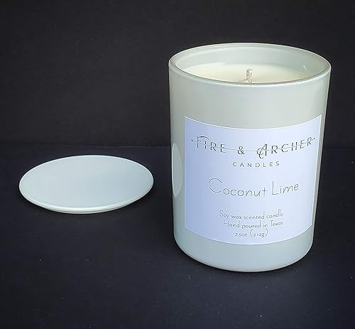 Miniatura 2 de Coconut Lime soy candle