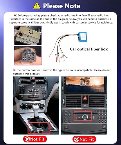 Miniatura 4 de Radio estéreo de coche de 8 núcleos 6G+128G para Mercedes Benz Clase C C180 C200 C230 C250 C300 C350 W204 S204 2006-2011 con pantalla táctil IPS